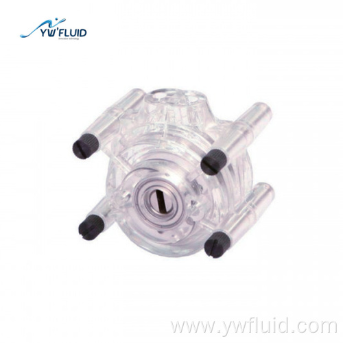 Large flow Micro peristaltic pump head